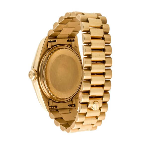 Rolex Day Date President Bracelet 18kt Yellow Gold Watch - Picture 2 of 4